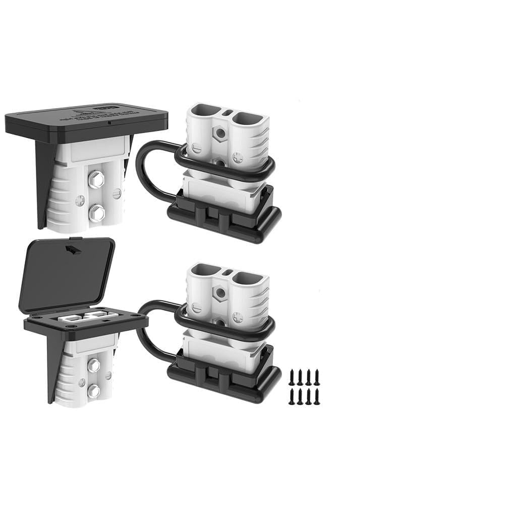 Anderson, confezione da 4, 120 A, connettore rapido per batteria, 12 V, 36 V, per camper