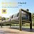 Solaste Aluminum Patio Furniture Set, 5 Seats Modern Outdoor Conversation Set Sectional Sofa with Upgrade Cushion and Coffee Table,Grey