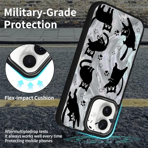 Coque iPhone 17 compatible MagSafe antichoc transparente et brillante - 5