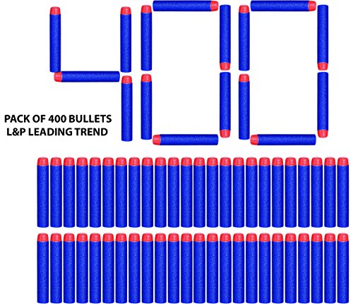 Charmed Nerf N Strike Blaster Compatible Dart Bullets (400)