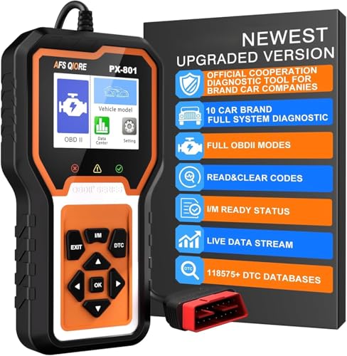 OBD2 Scanner Check Engine Light Car Code Reader Clear Error Codes ABS SRS SAS Etc Full Vehicle