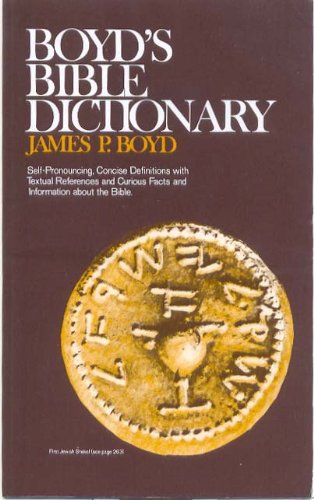  Boyd's Bible Dictionary (English Edition) Gratuit