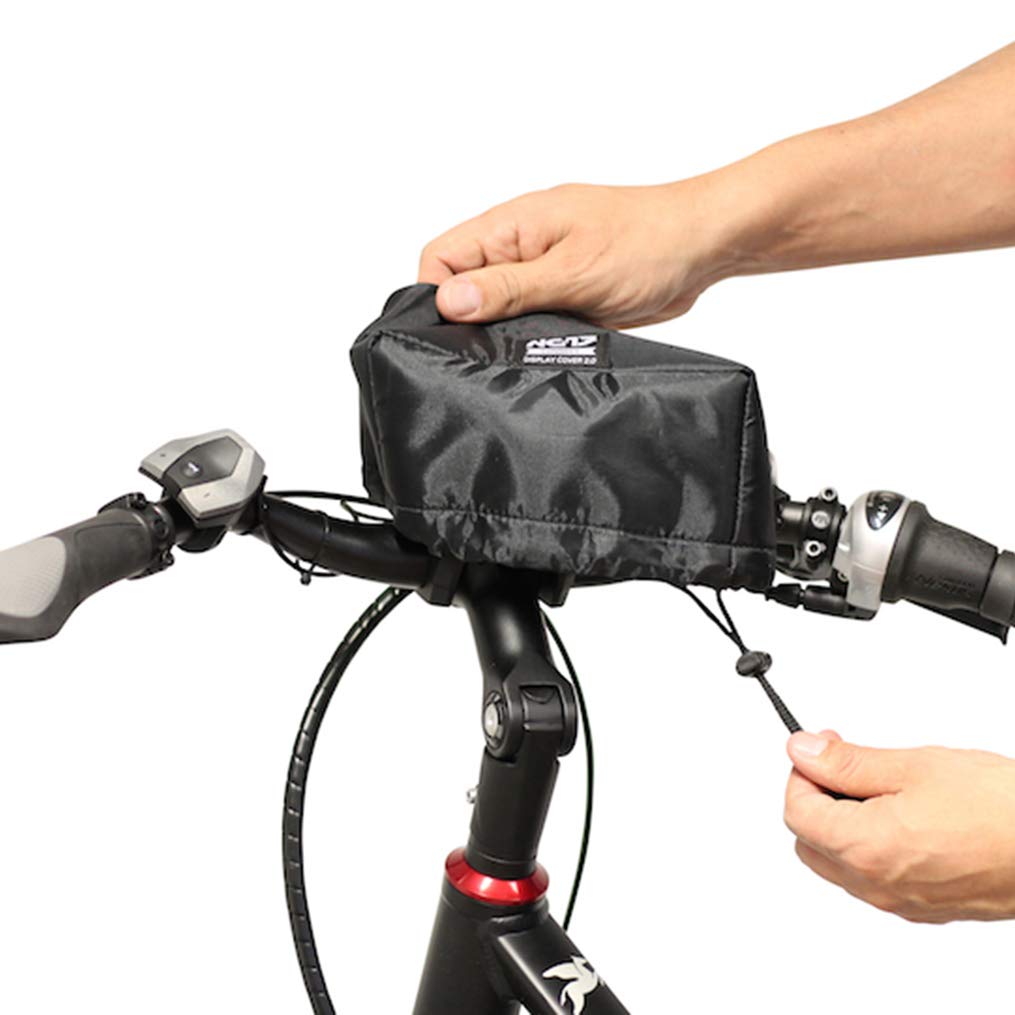 NC-17 Connect pokrowiec ochronny do wyświetlacza roweru elektrycznego / osłona wyświetlacza 2.0 / wodoodporna / Bosch Nyon, Intuvia, Yamaha, Brose, Shimano i innych / czarny / jeden rozmiar / 4075