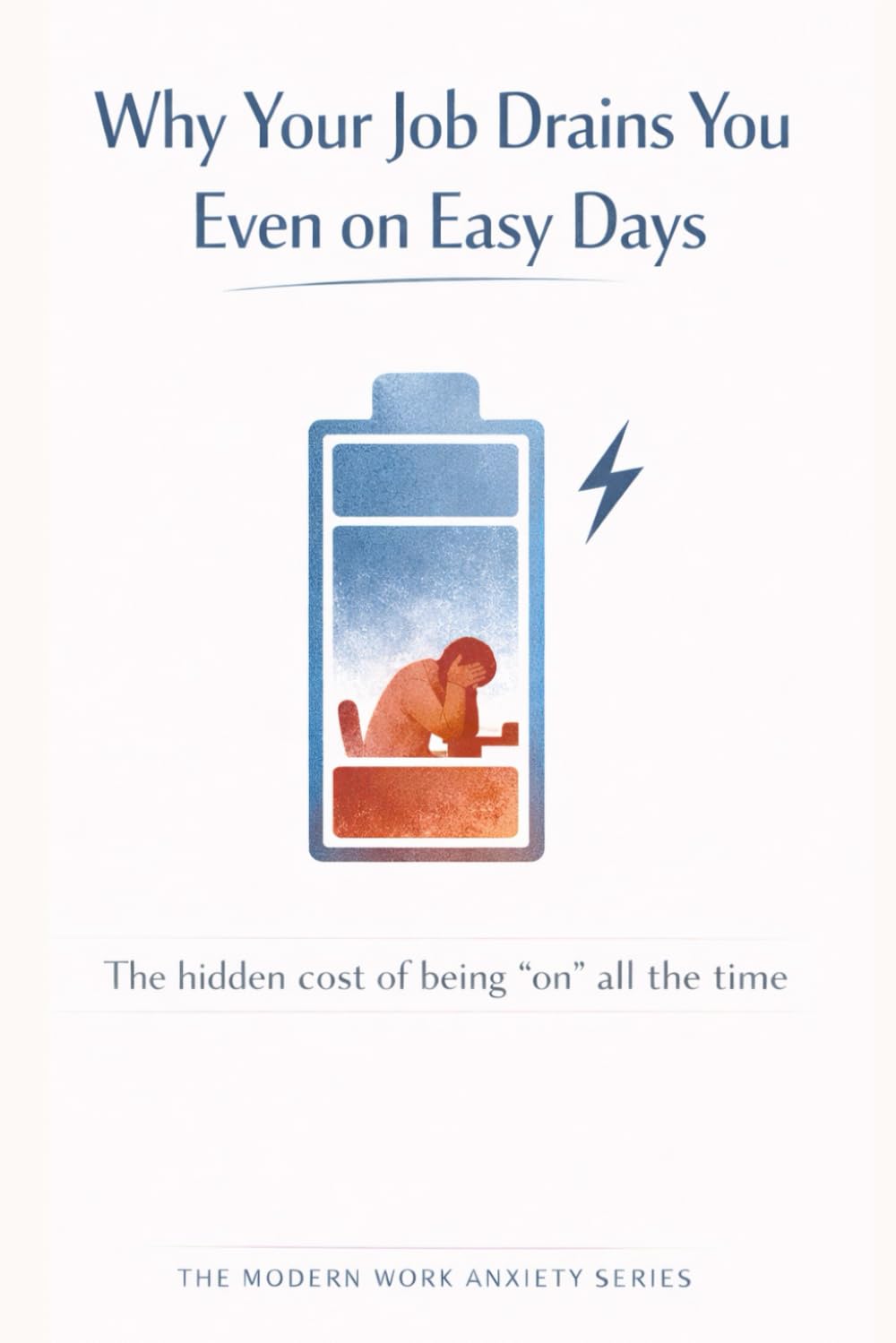 Why Your Job Drains You Even on Easy Days: The Hidden Cost of Being “On” All the Time: 6 (The Modern Work Anxiety Series)
