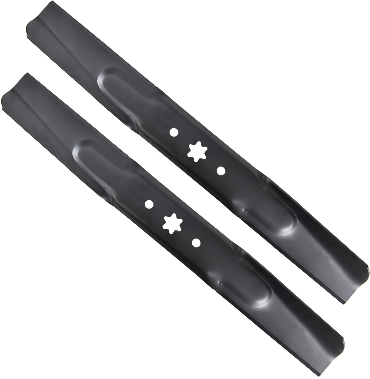 942-04308 - Cuchillas de alta elevación para cortacésped Troy Bilt Pony Bronco Mustang Zero Turn Cub Cade XT1 RZT42, repuesto para 942-04308 942-04308A 742-04308 742-04312 942-04312