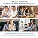 Banglijian Hearing Aids Rechargeable for Adults Seniors, Magnetic Contact Charging Box, Mini Sound Amplifier Noise Reduction and Feedback Cancellation (Beige)