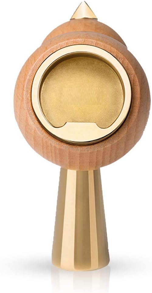 🔥 MAGIGO Handcrafted Bird Shape Beechwood Combine Copper Wooden Beer Bottle Opener (Beechwood)