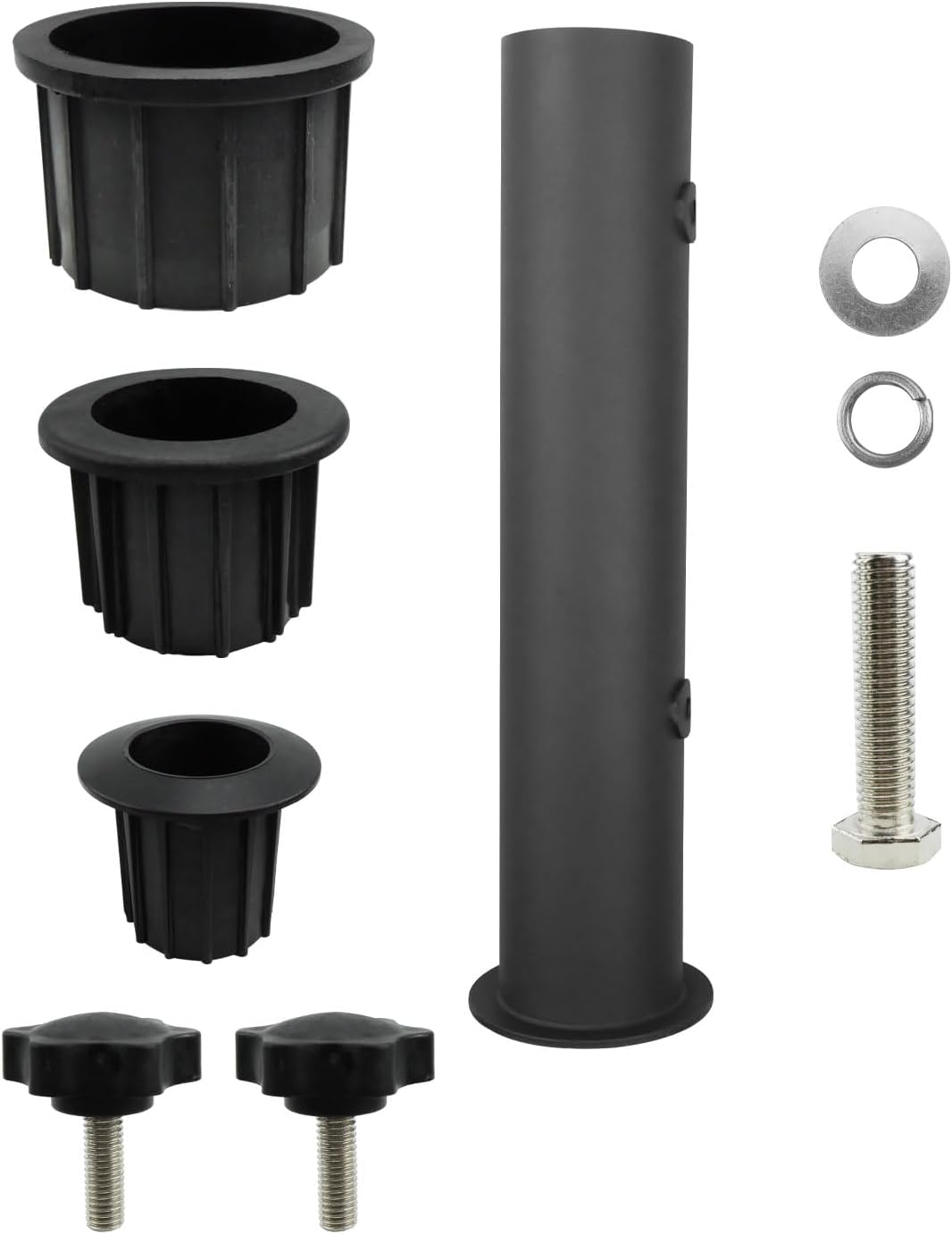 Universal Umbrella Pole Mount Stand Tube Set , Granite