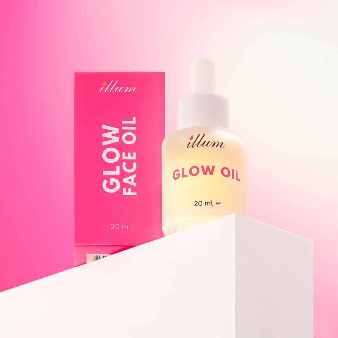 Illum Glow Face Oil, Radiant Skin Rejuvenating Facial Oil with Rosehip, Avocado, Pomegranate Seed Oil, Natural Vitamin E - Image 4