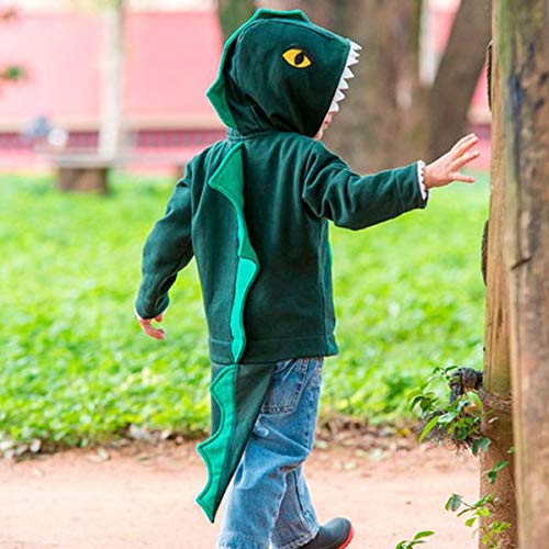 Casaco Moletom Infantil Menino Dinossauro (8 anos)