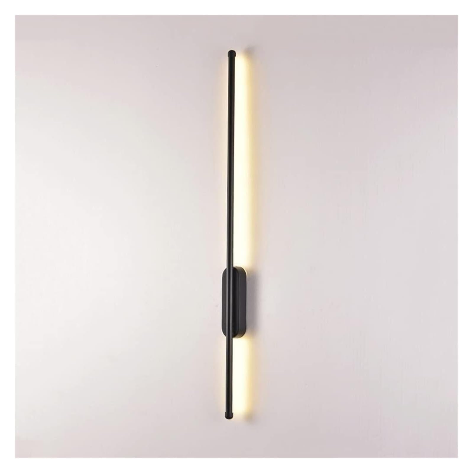 VDOQTLJT Background Linear Wall Lamp LED Long Strip Sconce Modern Simple Aluminum Light Indoor Bedside Lantern Lamps sconces(Dark,80CM)