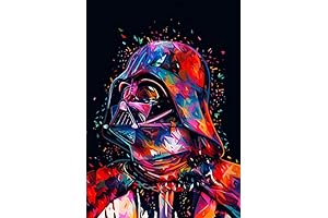 5D Full Drill Star Fighter Diamond Painting Kit