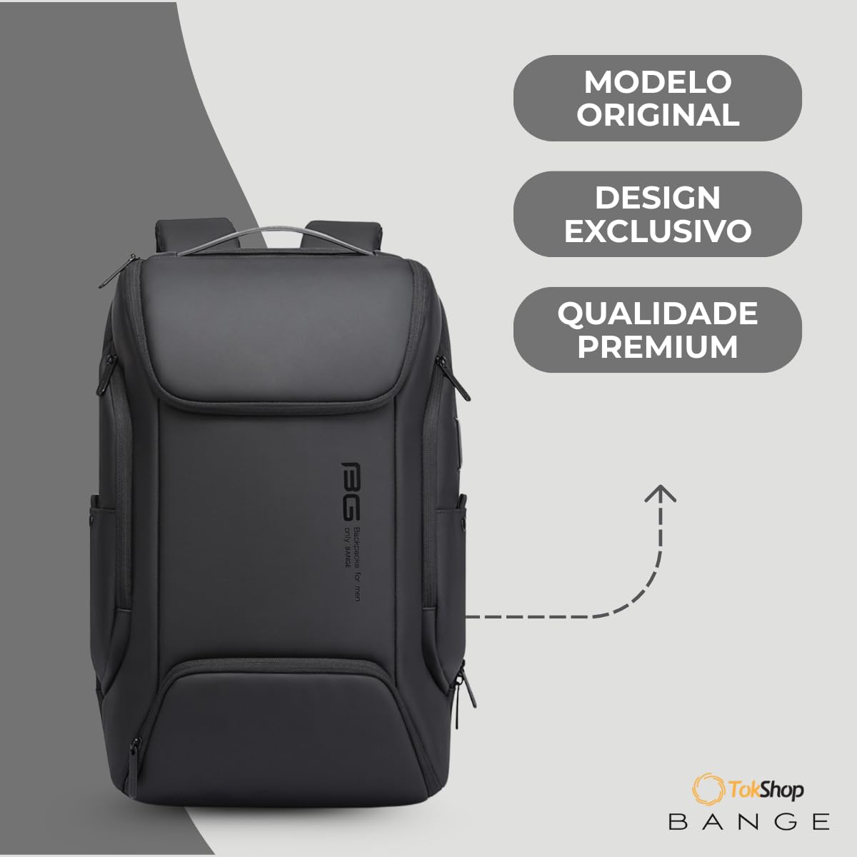 BANGE Mochila Masculina Executiva Impermeável para Notebooks de Até 15.6 Polegadas Premium com Capacidade de 30 Litros Bange Premium Backpack em promoção! Veja a oferta e mais achadinhos de Mochilas & Pastas Masculinas 7 Hoje é o melhor dia para comprar BANGE Mochila Masculina Executiva Impermeável para Notebooks de Até 15.6 Polegadas Premium com Capacidade de 30 Litros Bange Premium Backpack com aquele preço maroto! Promoção! Aproveite a oferta! 7