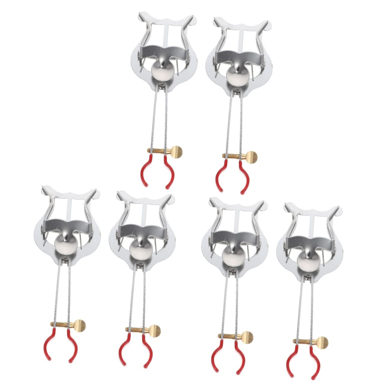 ibasenice 6pezzi Clip Per Spartiti Musicali Professionali Supporto Per Partiture Per Clarinetto Accessori Per Strumenti Fiato Leggeri e Pratici Per Musicisti Principianti e Avanzati
