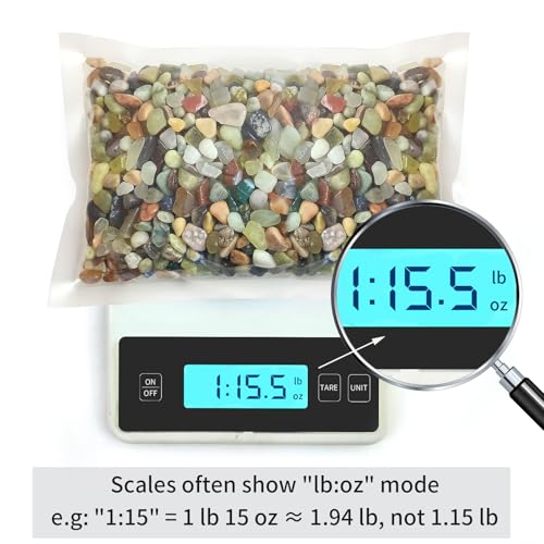 Image of FANTIAN 2 Pounds Pebbles for Plants, 3 /8 Inch Succulent Rocks, Decorative Polished River Rocks for Plants Indoor, Vases, Cactus Planters, Bird Bath, Craft and Fairy Garden