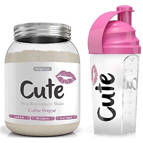 Batidos de repuesto para comida de nutrición para control de pérdida de peso y energía con coctelera