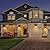 UME 2 Pack LED Outdoor Wall Light Fixtures, Black Front Porch Lights Wall Mount Lighting, Exterior Waterproof Wall Lantern Light Fixture Anti-Rust Farmhouse Wall Sconce for Patio, Doorway, Garage
