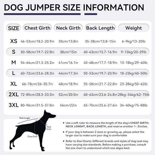 Hjyokuso Hundemantel Winter, Warmer Fleece Hundepullover mit Beinen, Weiche Vierbeinige Hundejacke für Kleine & Mittelgroße Hunde, Hundebademantel Fleece Hunde Pyjama Bekleidung Blau S