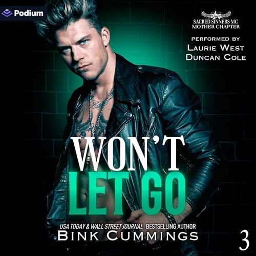 Won't Let Go Audiolibro Por Bink Cummings arte de portada