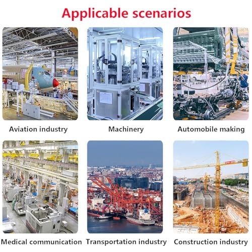 Qrity 20 Stück Muttern, M4-2mm Selbstsichernde Muttern Drucknietmutter, Verzinkter Karbonstahl, Selbstklemmmuttern für Bleche
