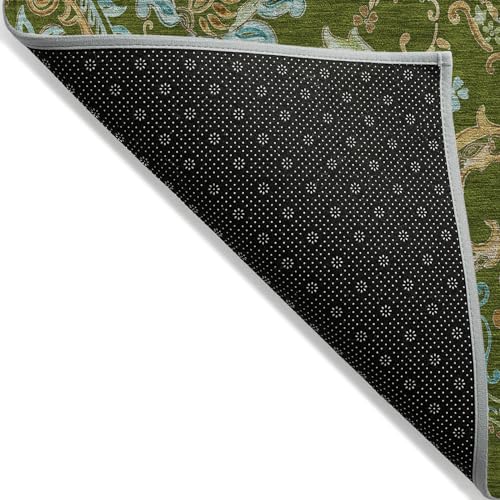 Addison Rugs Chantille ACN533 Verde 51 cm x 76 cm miniatura 4