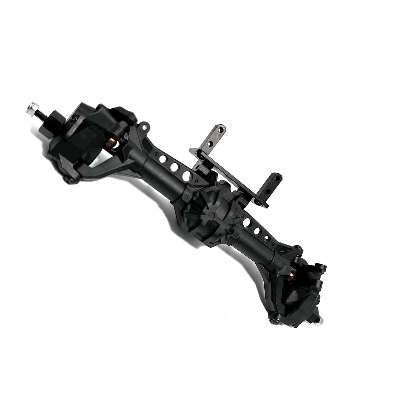 Eje Puerta Montaje Medio S2 Herramienta Acero CVD Nylon para 1/10 RC Piezas Accesorios