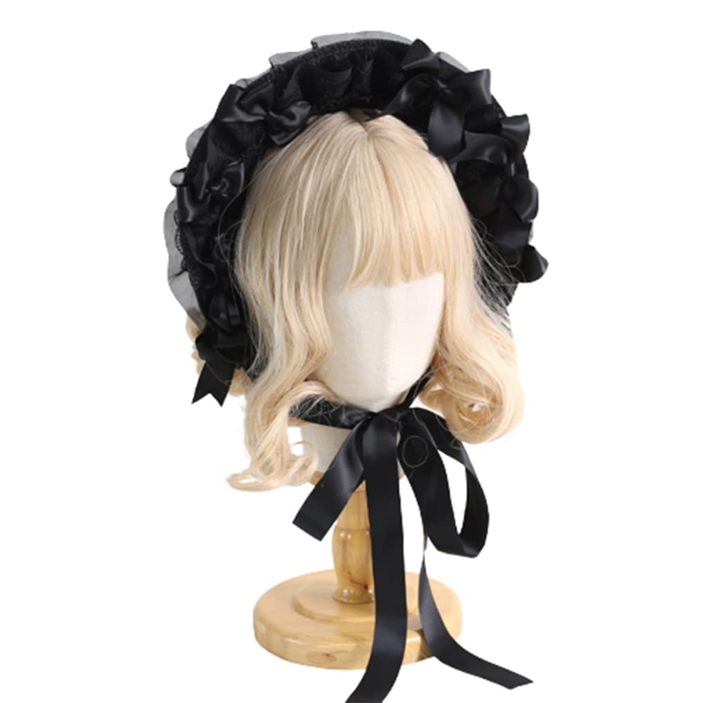 Amazon.co.jp: ボンネット ロリィタ 帽子 レディース 髪飾り レース