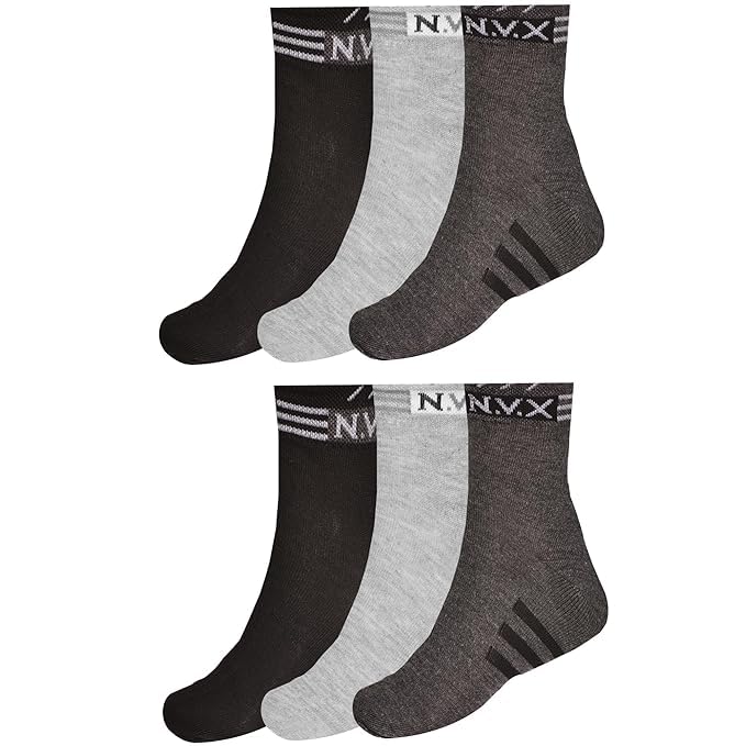CRAE Solid Ankle Socks for Men & Women, Multicolor, Free Size (SK003_PO6)-image-36