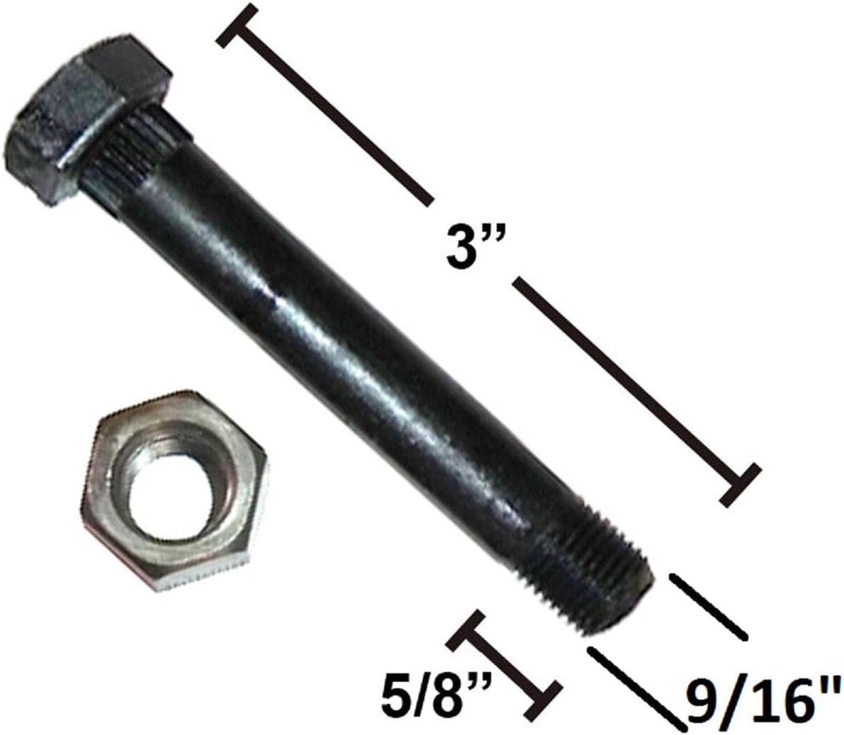EQ458 Kit Tandem Axle Trailer Spring Bolt 3/4 EQ-458 Equalizer Axel EQ-458 Kit