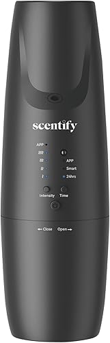 Scentify Difusor Enchufable V2 – para Hogar, Oficina, Spa – Control de Aplicación Bluetooth de Aromaterapia – Aceite Esencial Aromático Sin Agua y