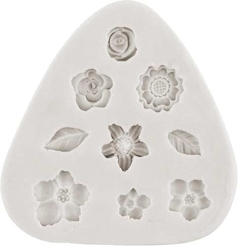 Vista 16 de Moldes de silicona para fondant de pájaros, moldes para fondant de flores, molde de rama de árbol de búho para decoración de pasteles, decoración