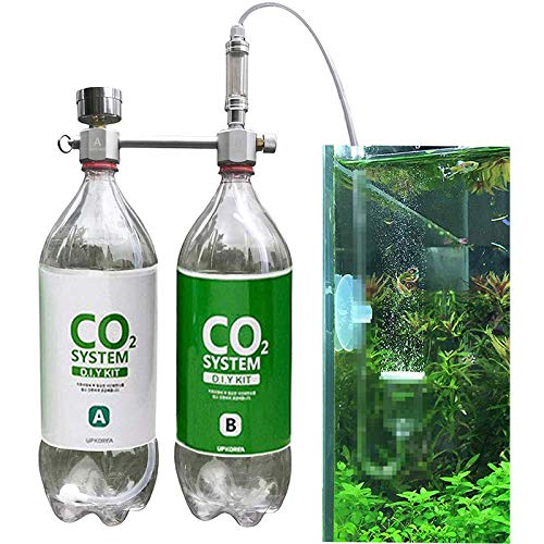 Vogueing Strumento fai da te Diffusore di CO2 di anidride carbonica Kit reattore generatore di CO2 per acquario, muschio, piante, acquario