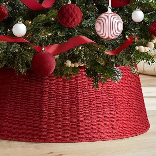 Hommtina Christmas Tree Collar- 26",Christmas Tree Base Christmas...