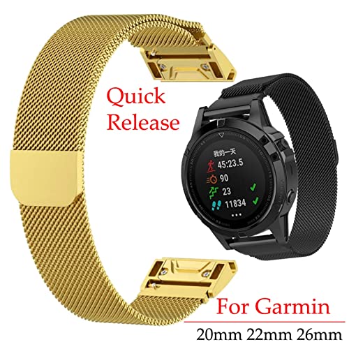 Correas magnéticas Garmin para evitar rozaduras y caídas del reloj 2