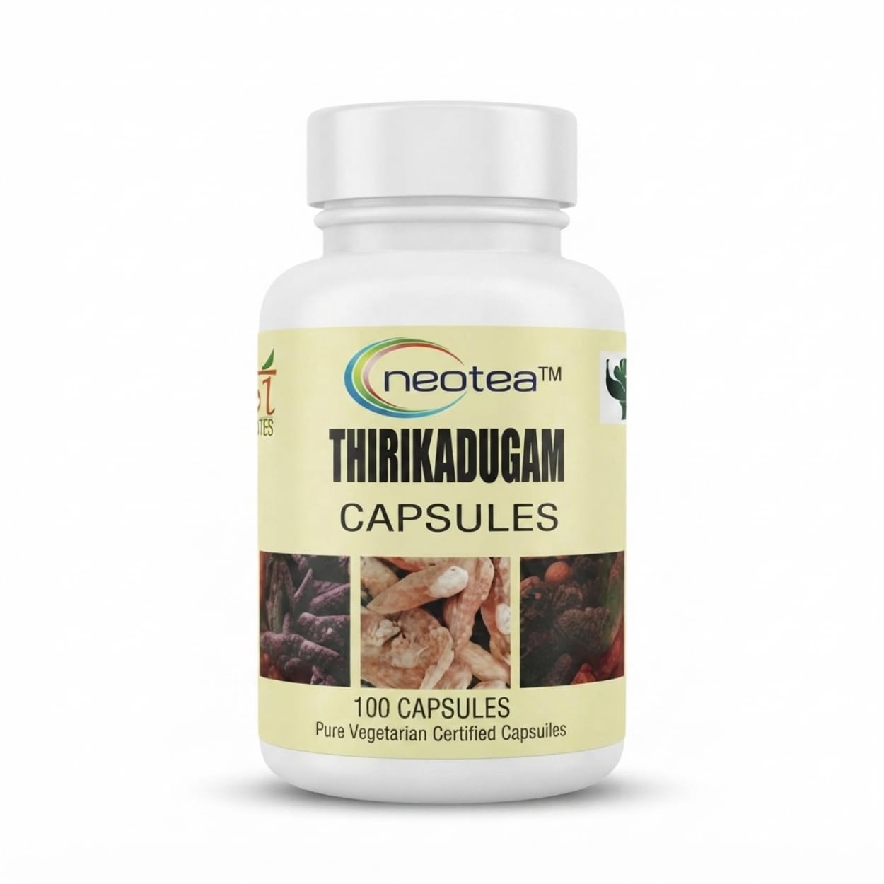 Neotea Trikatu Capsules 500mg | Dry Ginger, Long Pepper & Black Pepper Blend | Ayurvedic Herbal Supplement | Traditional Spice Blend | Daily Wellness Support | 100 Veg | No Additives