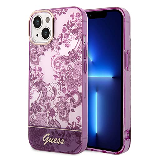 Guess GUHCP14MHGPLHF Coque Rigide pour iPhone 14 Plus 6,7" Fuchsia