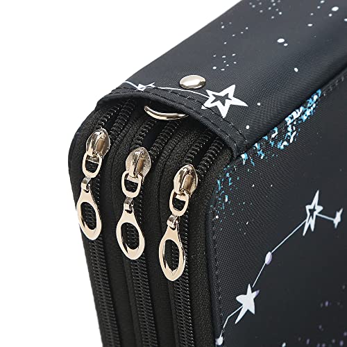 Image of 72 Slots Pencil Case Organizer w /Removal Handle Strap