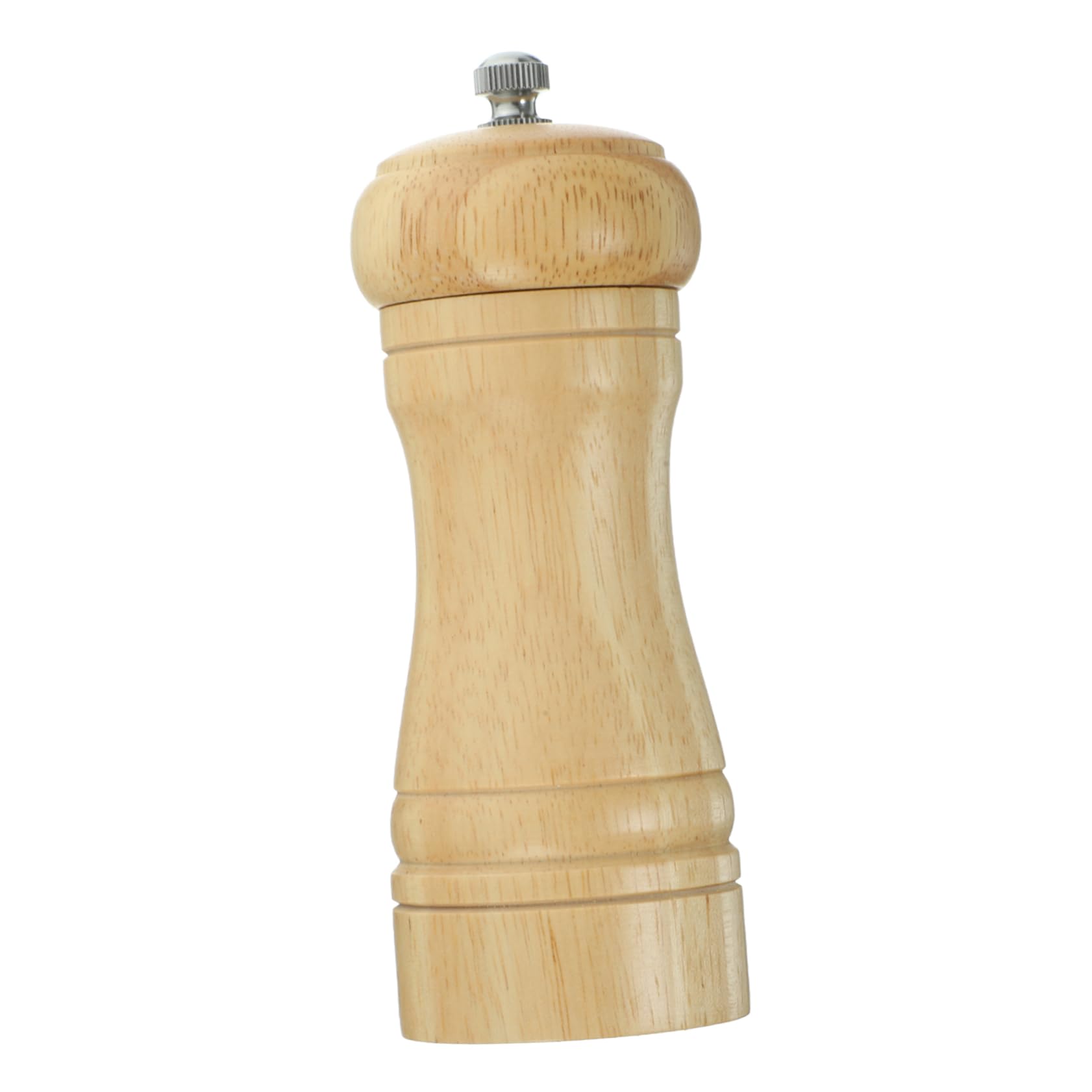 MUCKLILY 1pc Manual Pepper Mill and Salt Shaker Khaki Seasoning Container High Hardness Core Easy to Operate for Home Restaurant and Hotel Use