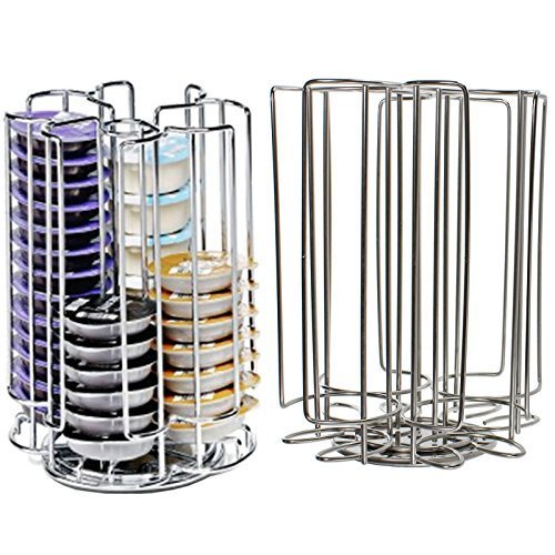 Reliapart 52u00a0rotatif T-Disc support Rack pour machine à café Bosch Tassimo Capsule dosettes (52u00a0Pod Distributeur de tour)