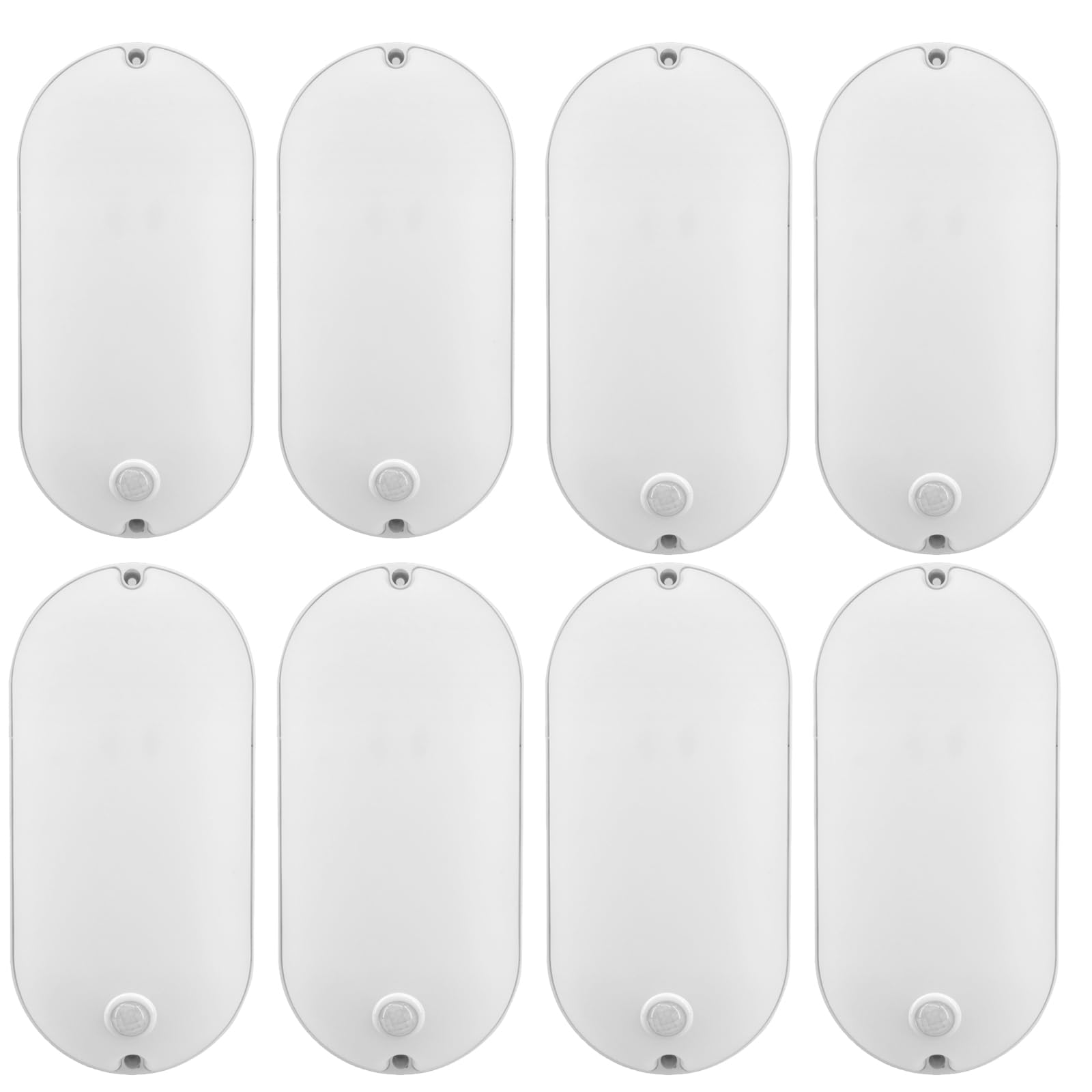 loyal Aussenlampe mit bewegungsmelder,28W Außenleuchte Wandleuchte,6000K Kaltes Weiß LED Wandlampe,IP65 Wasserdichte Außenlampe für Garten Terrasse Bad Draußen(8 Stück)