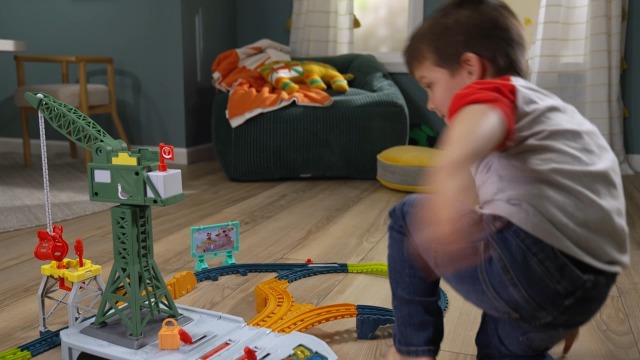 cranky thomas the train set