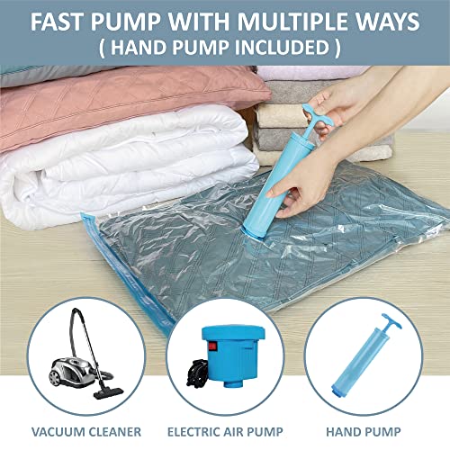 Roomimaster Vacuum Storage Bags, 10 Large Space Saver Bags Seal With Pump, Sealer For Clothes thumb #5