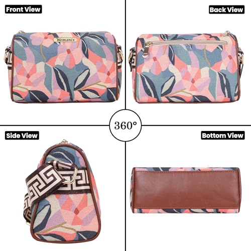 Image of Womanix Crossbody Sling Bag for daily use, shoulder sling Bag with Ajustable Strap, Small Trendy Sling Crossbody Bag, party sling, casual, travell
