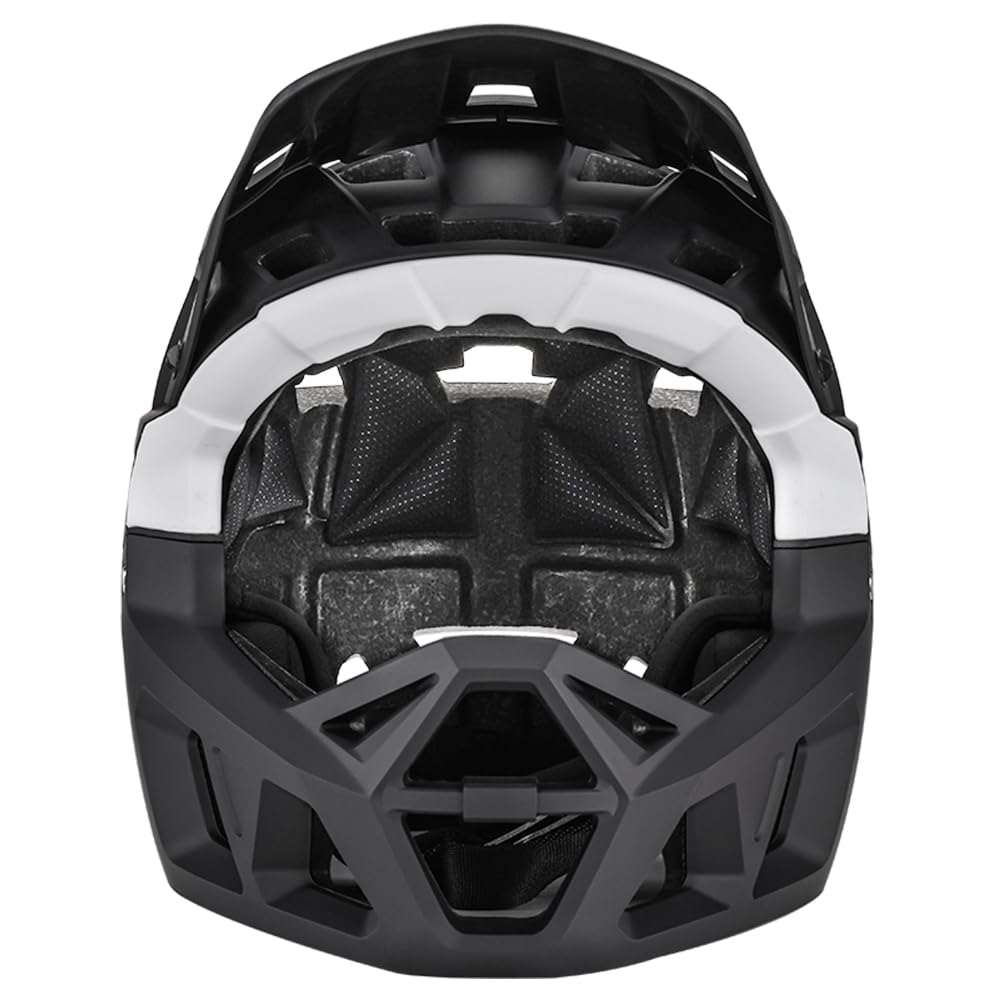 Lixada Casco integrale da mountain bike Casco MTB da discesa per adulti da corsa per mountain bike
