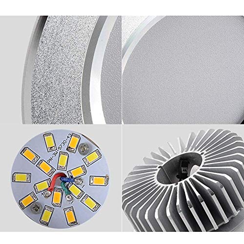 Focos empotrables LED de 9W y luz diurna 6000K para techos modernos 6