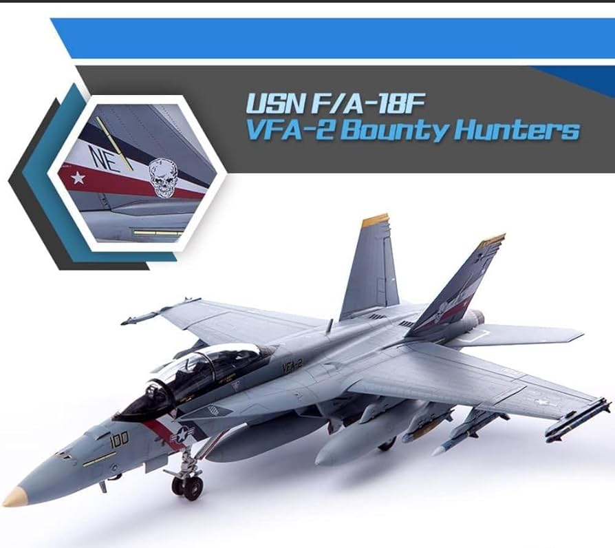 Amazon.com: Academy 492567 1/72 USN F/A-18F VFA-2 Bounty
