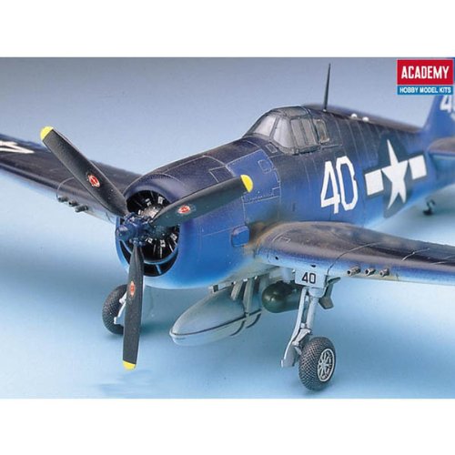 Academy Wwii U.s. Navy Fighter F6F-3/5 Model Kit #TOP3