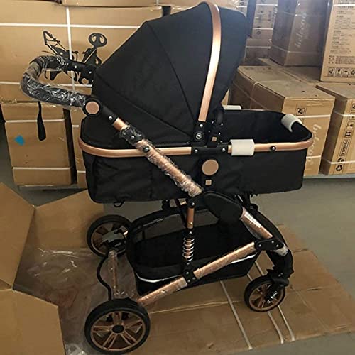 Draagbaar Kinderwagen Reissysteem, 3 In 1 Kinderwagen Met Luiertas Rugzak, Lichtgewicht Kinderwagen Ingesteld Tot 25 Kg… - Afbeelding 6