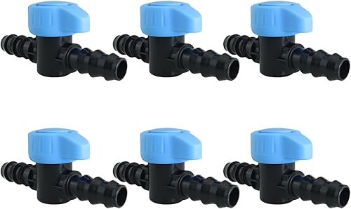 Válvula de cierre de válvula de púas de 12 pulgada para riego por goteo de 12 pulgada para tubos de riego por goteo de 12 pulgada para sistemas de