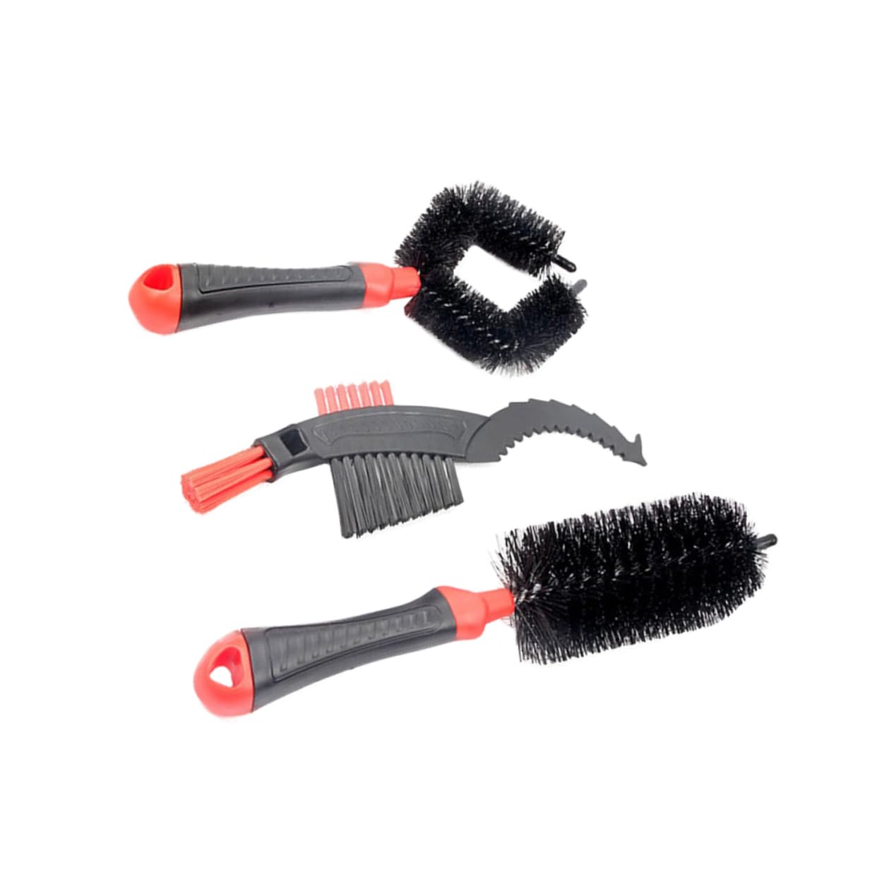 iplusmile 9pièces Brosse De Nettoyage Pour Vélo De Outils De Nettoyage Pour Chaines Et Volants Accessoire Pratique Pour Entretenir Votre Vélo Rouge